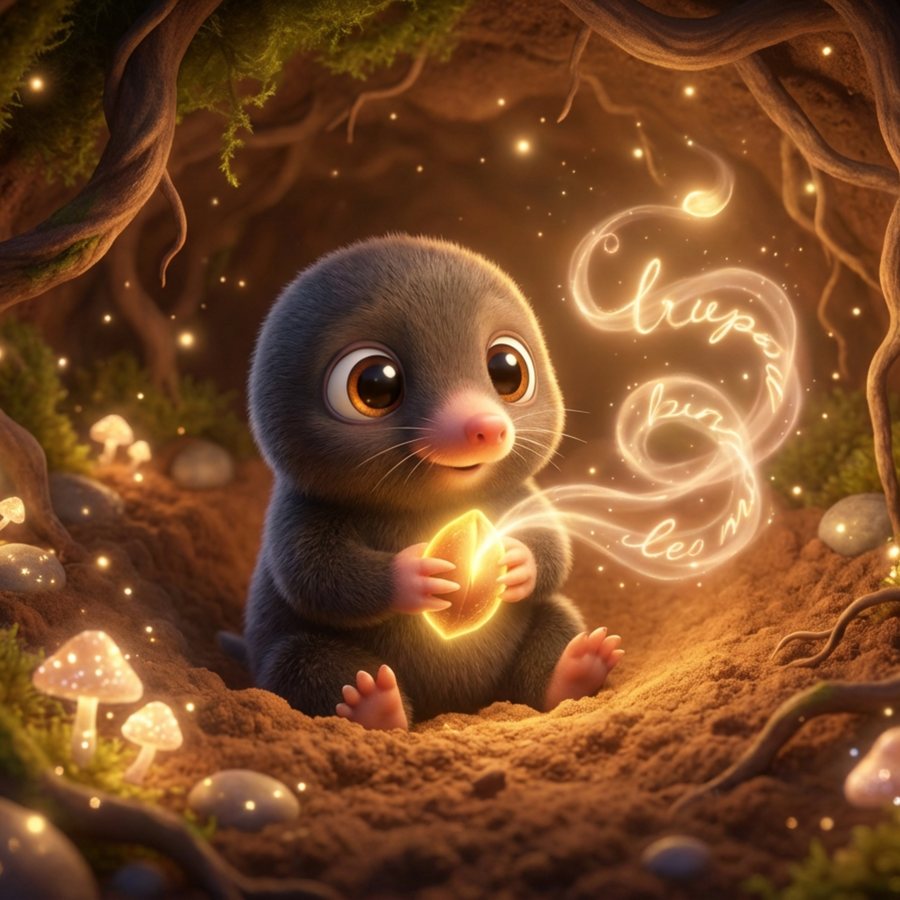 The Mole Who Planted Words
