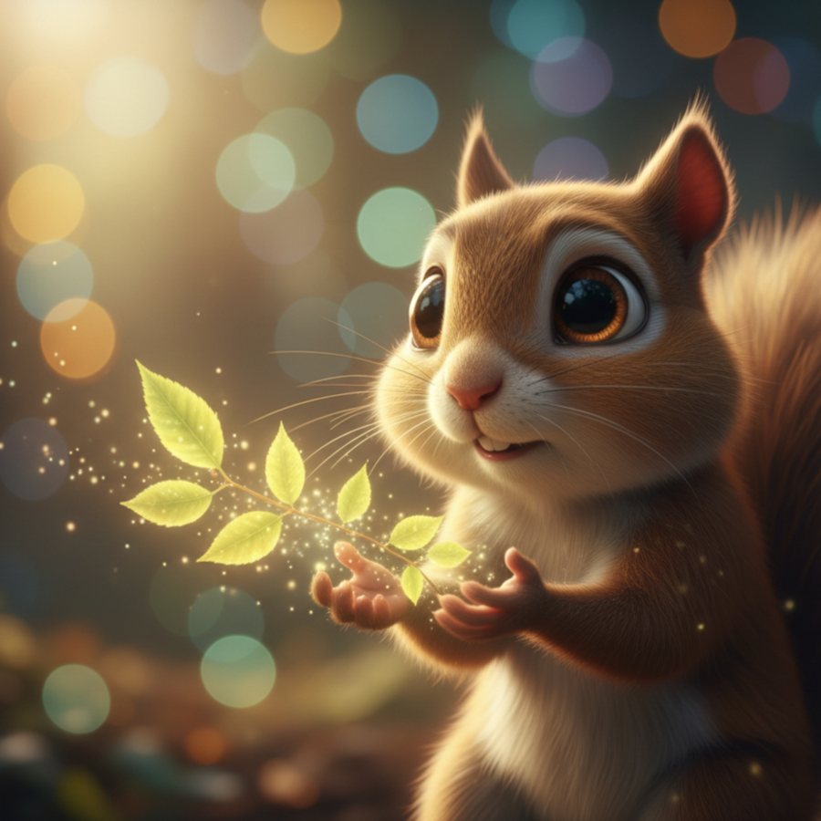 The Squirrel Who Let Go