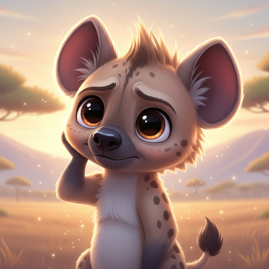 The Hyena Who Couldn't Take a Joke
